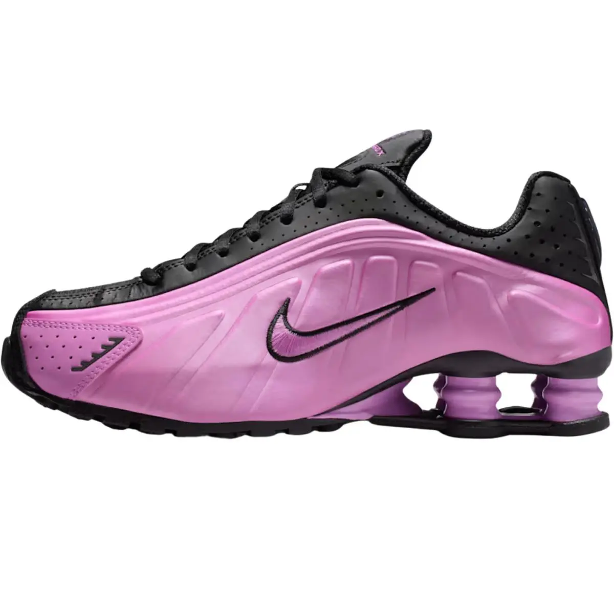 Nike shoes - Nike Shox R4 - Shox - Black/Black/Max Orange/Black 20