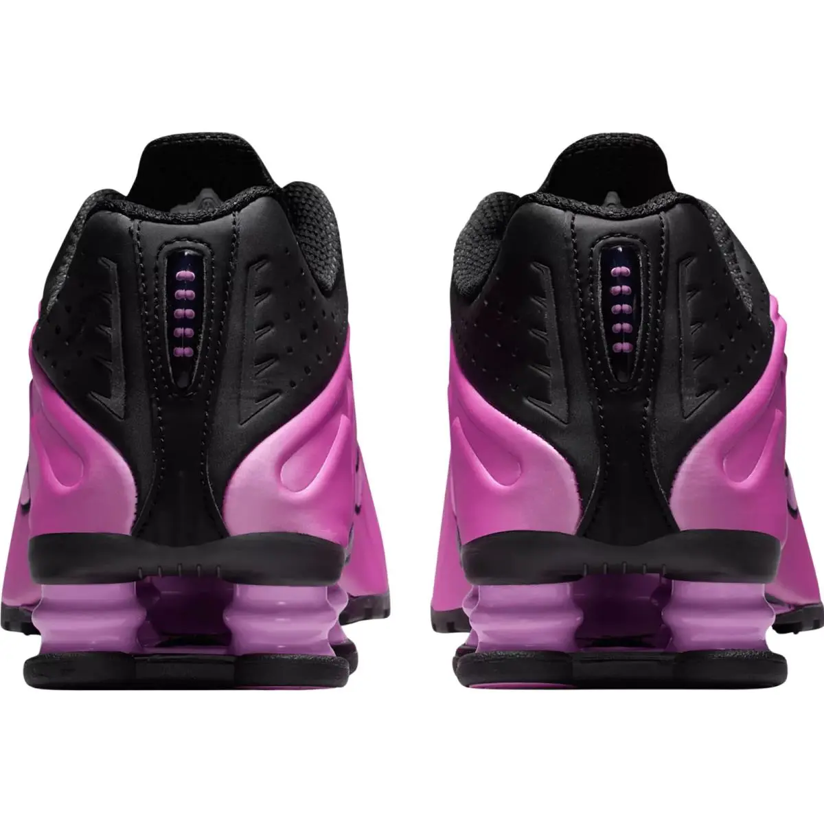 Nike shoes - Nike Shox R4 - Shox - Black/Black/Max Orange/Black 21
