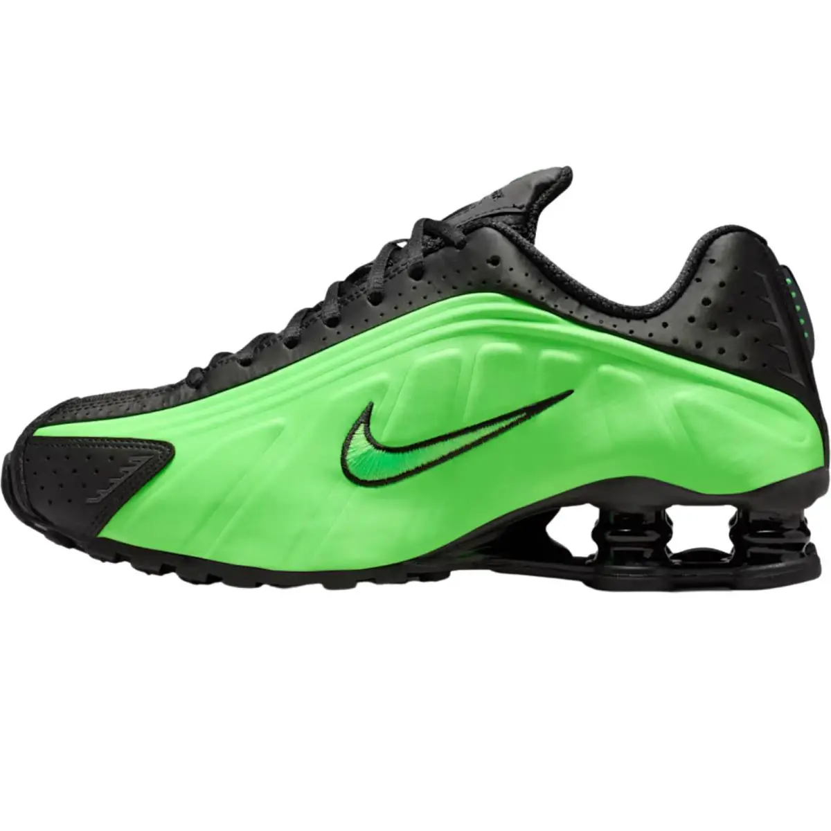 Nike shoes - Nike Shox R4 - Shox - Black/Black/Max Orange/Black 15