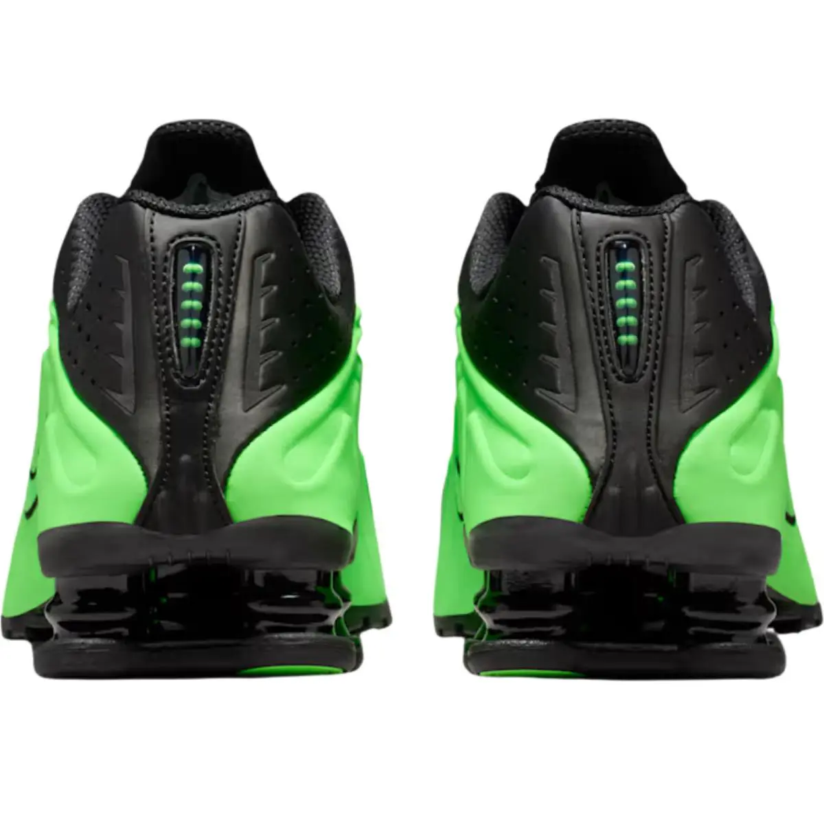 Nike shoes - Nike Shox R4 - Shox - Black/Black/Max Orange/Black 27