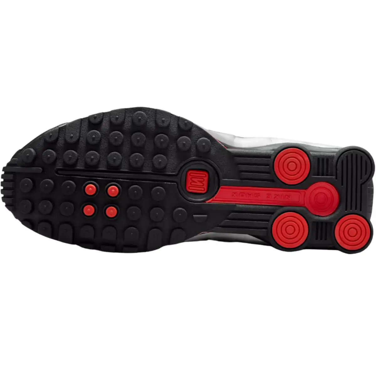 Nike shoes - Nike Shox R4 - Shox - Black/Black/Max Orange/Black 49