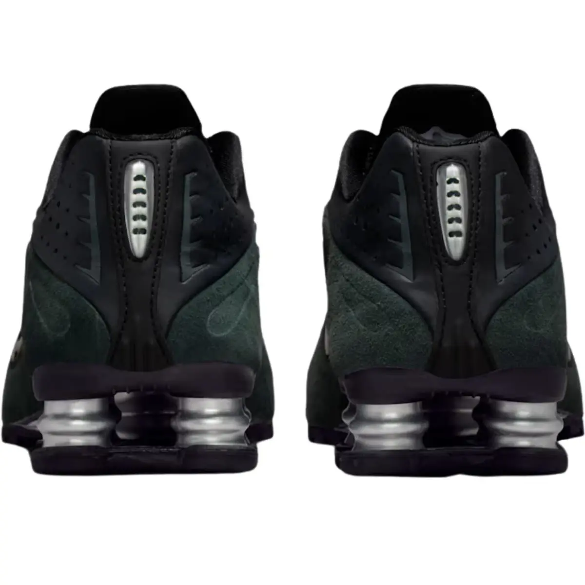 Nike shoes - Nike Shox R4 - Shox - Black/Black/Max Orange/Black 32