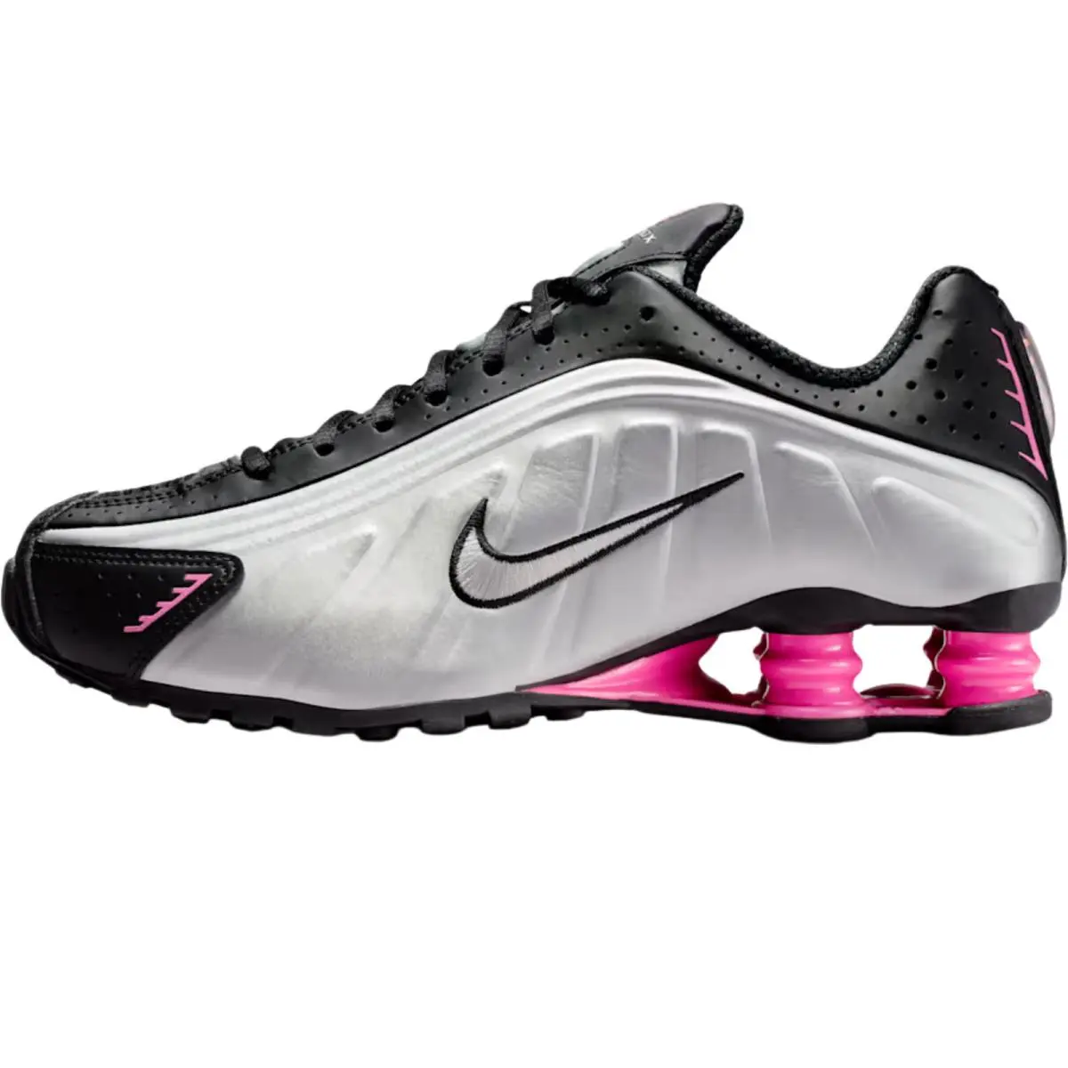 Nike shoes - Nike Shox R4 - Shox - Black/Black/Max Orange/Black 10