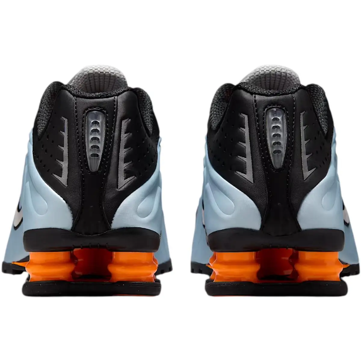 Nike shoes - Nike Shox R4 - Shox - Black/Black/Max Orange/Black 11