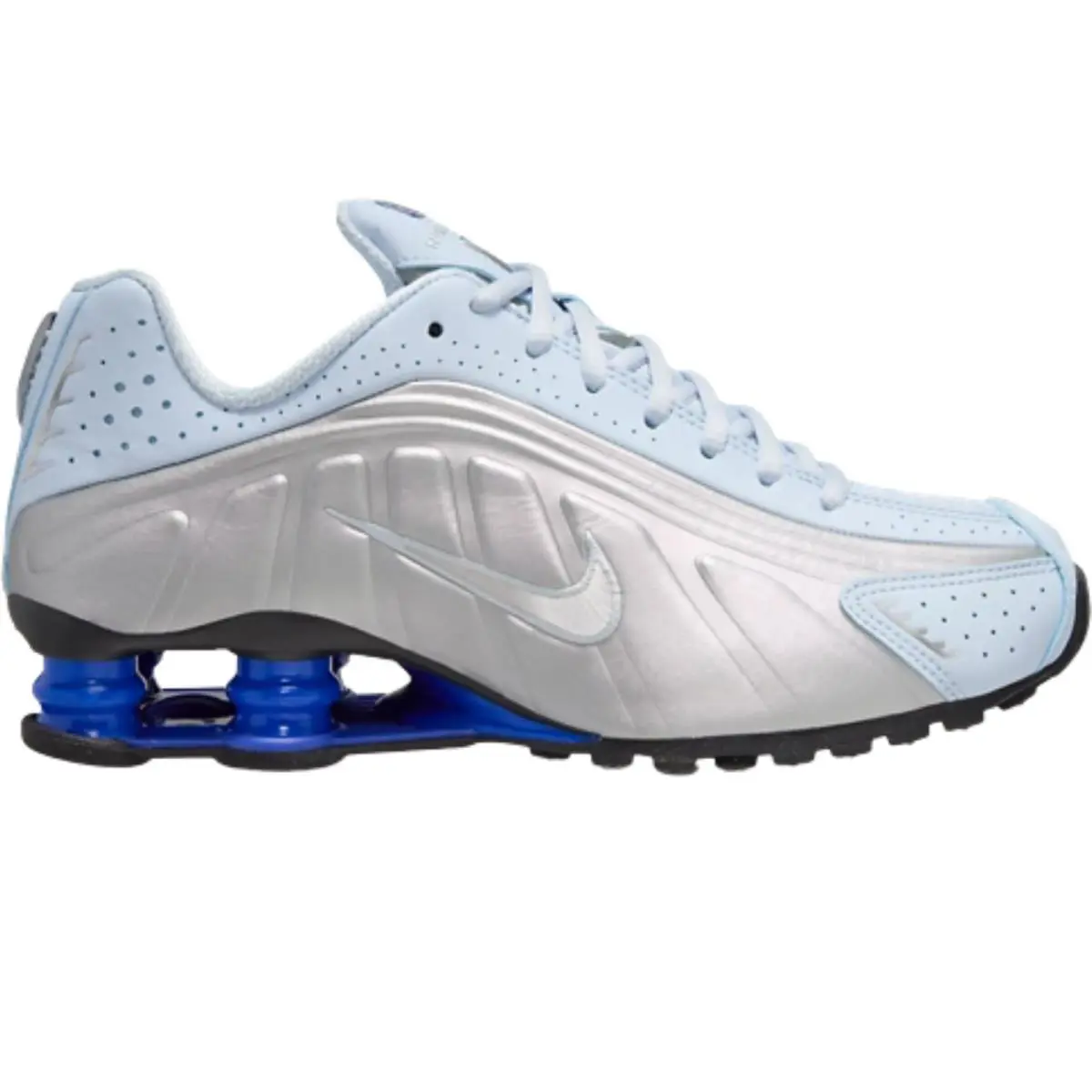 Nike shoes - Nike Shox R4 - Shox - Black/Black/Max Orange/Black 50