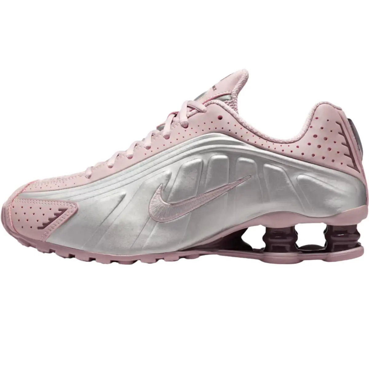 Nike shoes - Nike Shox R4 - Shox - Black/Black/Max Orange/Black 40