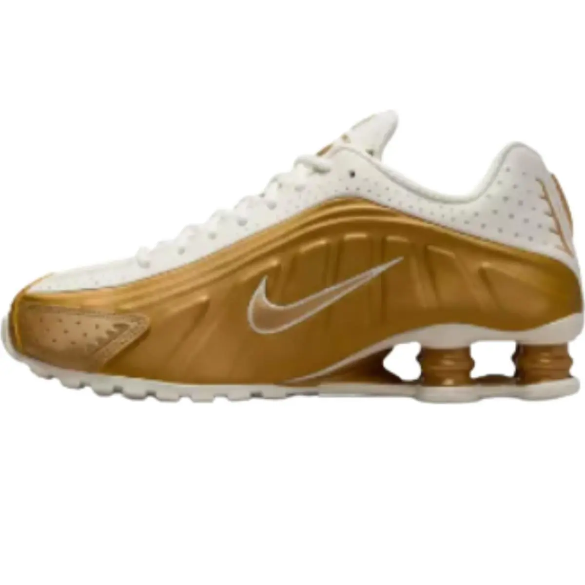 Nike shoes - Nike Shox R4 - Shox - Black/Black/Max Orange/Black 55