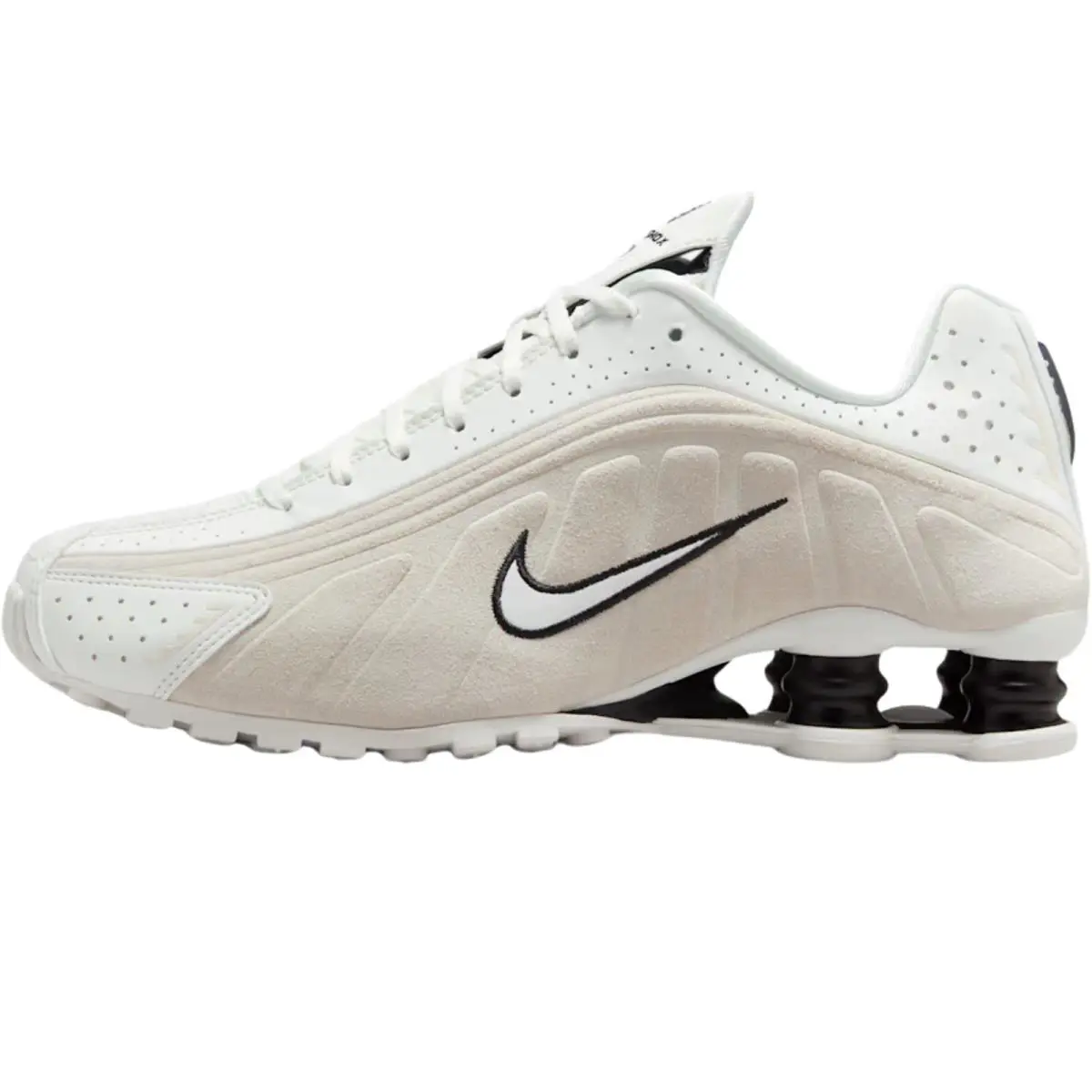 Nike shoes - Nike Shox R4 - Shox - Black/Black/Max Orange/Black 41