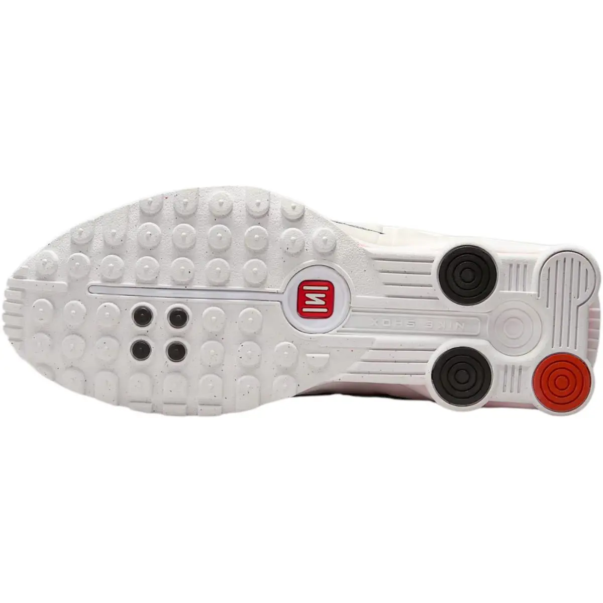 Nike shoes - Nike Shox R4 - Shox - Black/Black/Max Orange/Black 23