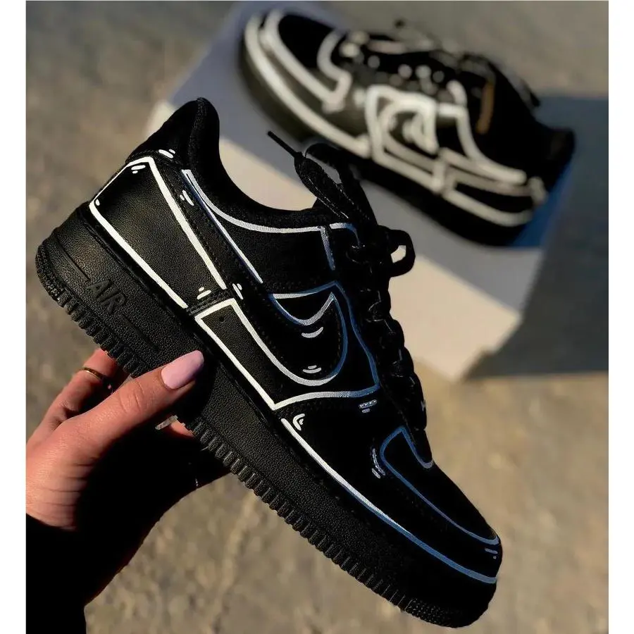 Nike shoes - Nike Air Force 1 - Air Force - CW2288-001 - Black 3