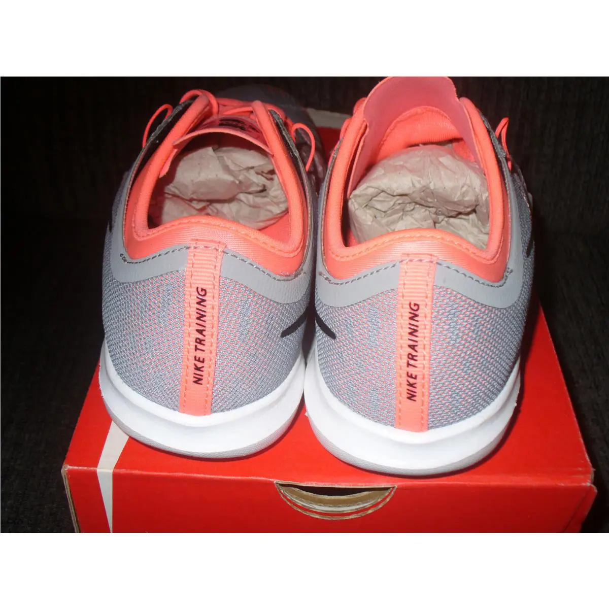 Nike shoes - FLEX ADAPT TR - FLEX ADAPT - 831579 006 - Grey/Orange 16