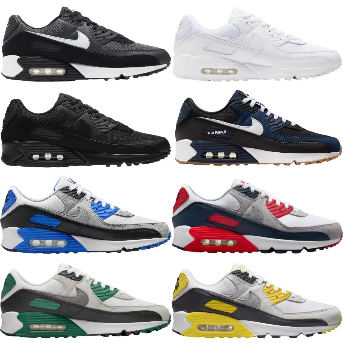 Nike shoes - Nike Air Max 90 - Air Max - Iron Grey/Dark Smoke Grey/Black/White 44
