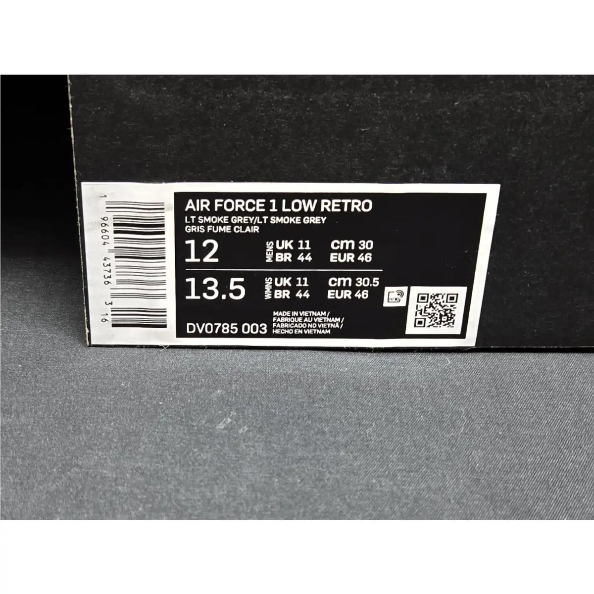 Nike shoes - Nike Air Force 1 - Air Force - DV0785-003 - Gray 10