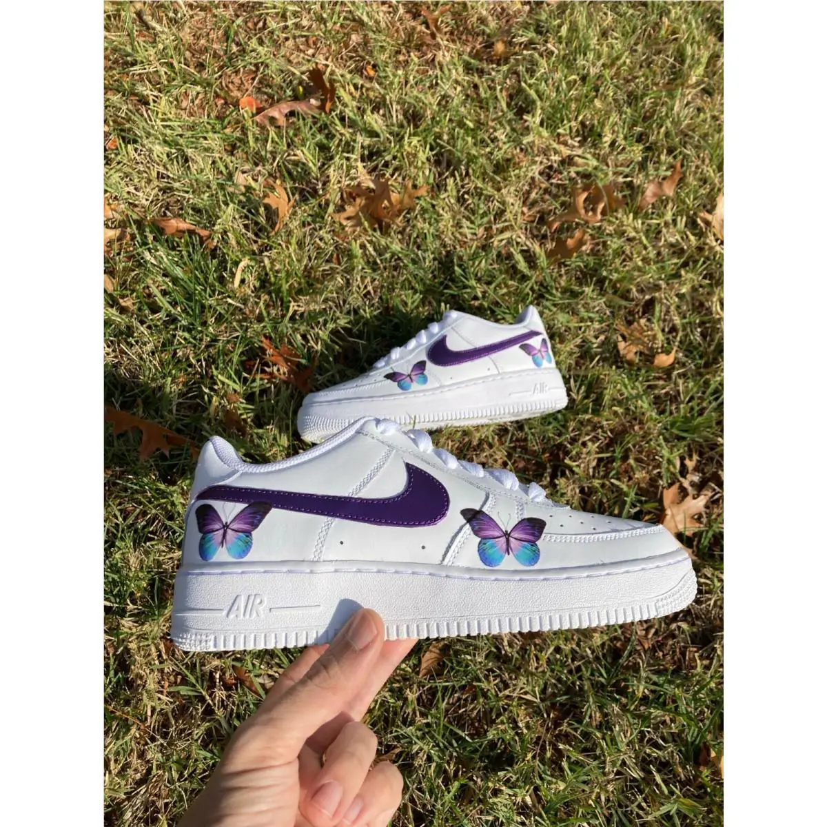 Nike shoes - Nike Air Force 1 - Air Force - CW2288-111 - White, Manufacturer: Purple 3