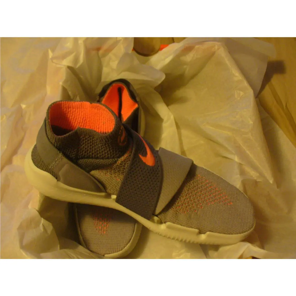 Nike shoes - Nike Free RN Motion - Free Motion - 942841-003 - Grey/Org 0