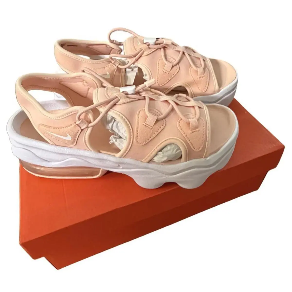 Nike shoes - WMNS Air Max Koko Sandal NA - CW9705 600 - Washed Coral/White-Guava Ice 4