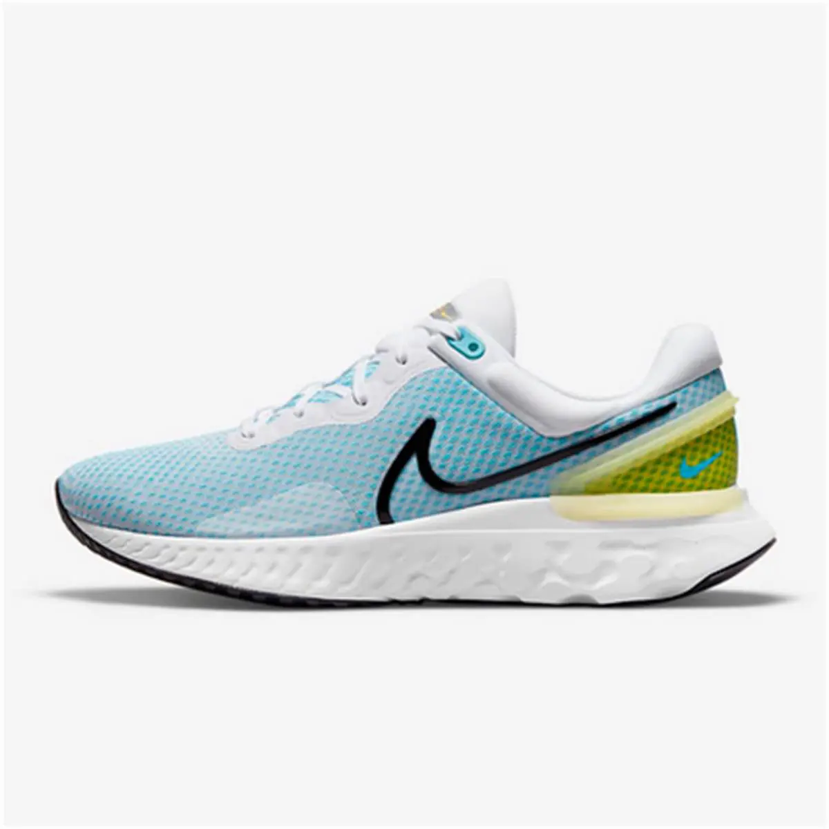 Nike shoes - Nike React Miler 3 - React Miler - DD0490-100 - BLACK/WHITE/BLUE 2