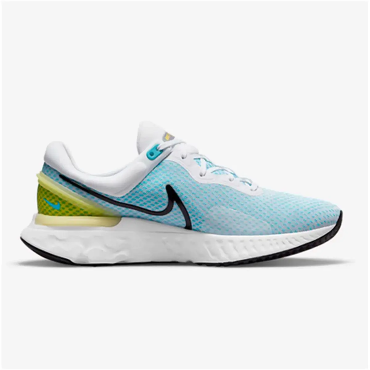 Nike shoes - Nike React Miler 3 - React Miler - DD0490-100 - BLACK/WHITE/BLUE 6