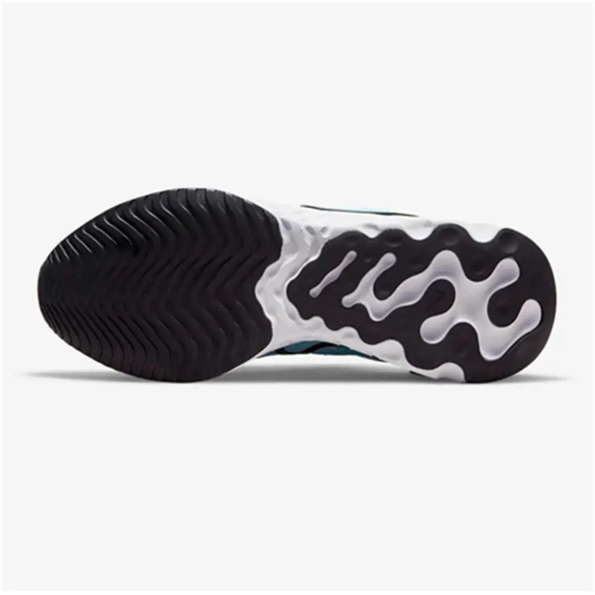 Nike shoes - Nike React Miler 3 - React Miler - DD0490-100 - BLACK/WHITE/BLUE 7