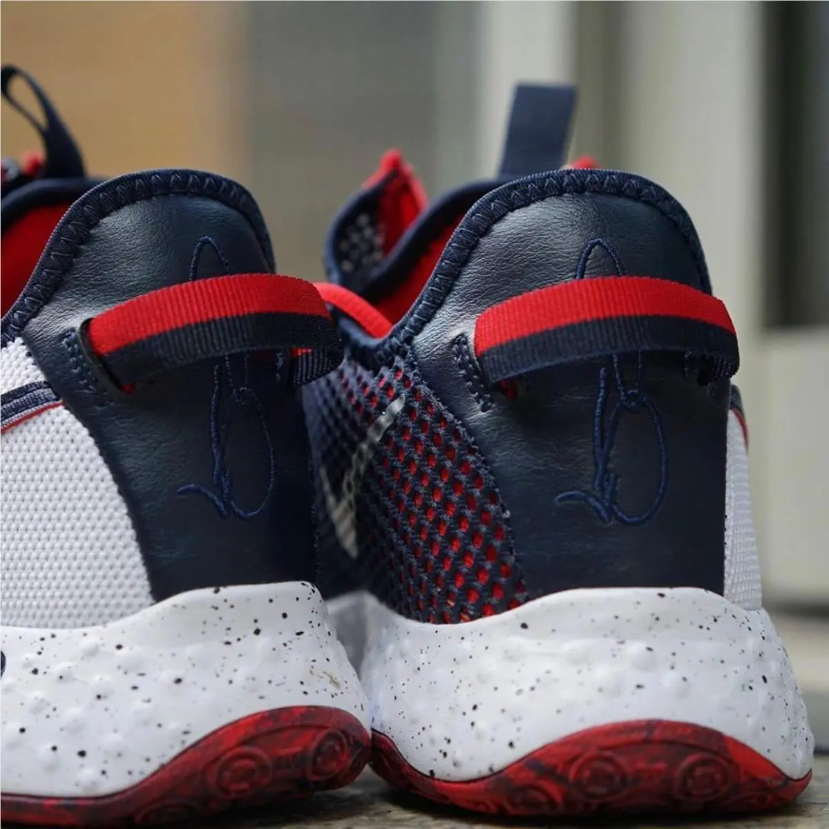 Nike shoes - PG 4 - CD5079-101 - White/University Red/Obsidian 6