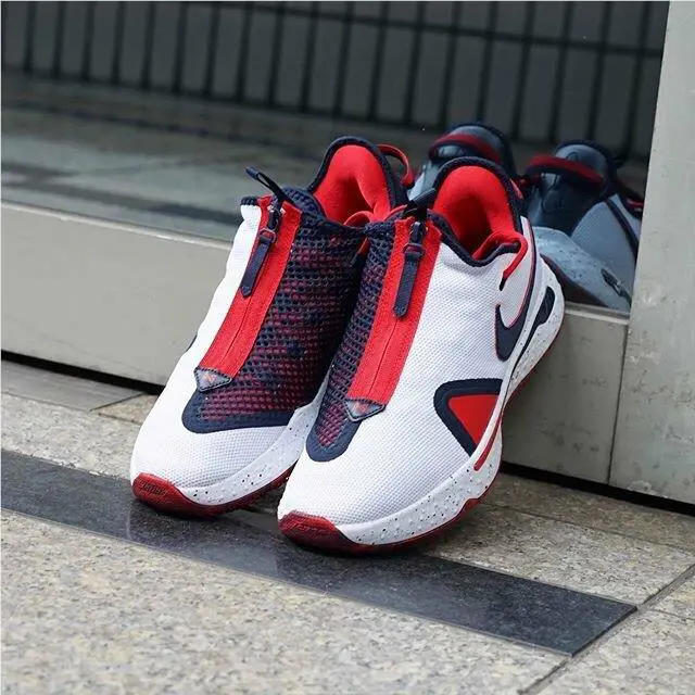 Nike shoes - PG 4 - CD5079-101 - White/University Red/Obsidian 21