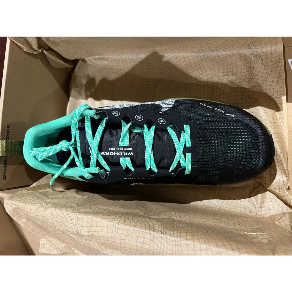 Nike shoes - DR2686 - DR2686 - BLACK/WHITE SPRING GREEN 0