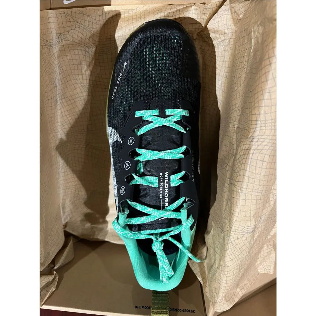 Nike shoes - DR2686 - DR2686 - BLACK/WHITE SPRING GREEN 1