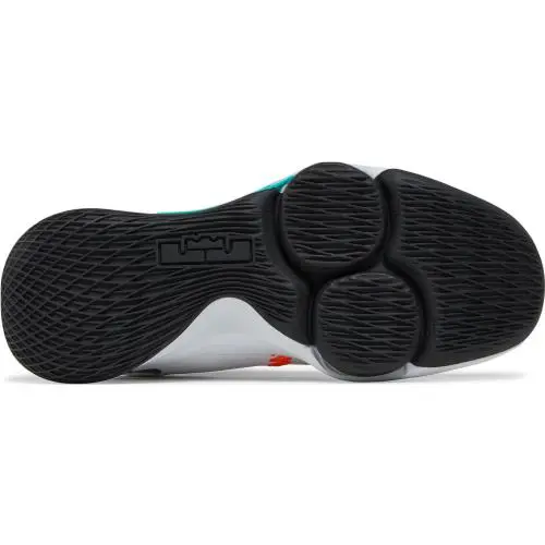 Nike shoes - Nike LeBron Witness - LeBron Witness - CQ9380-102 - White/Clear Jade/Total Orange/Black 3