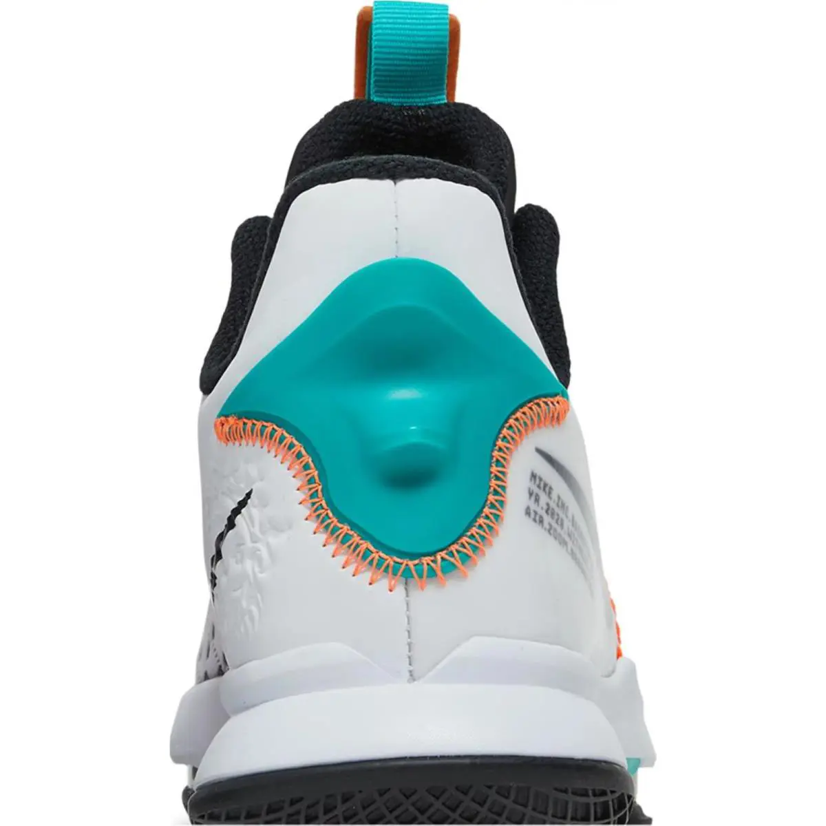 Nike shoes - Nike LeBron Witness - LeBron Witness - CQ9380-102 - White/Clear Jade/Total Orange/Black 5