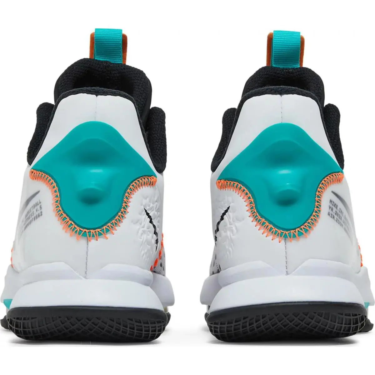 Nike shoes - Nike LeBron Witness - LeBron Witness - CQ9380-102 - White/Clear Jade/Total Orange/Black 6
