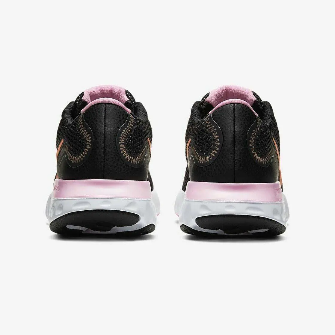Nike shoes - Nike Renew Run - Renew Run - CK6360-001 - Black/Orange Pulse White Pink