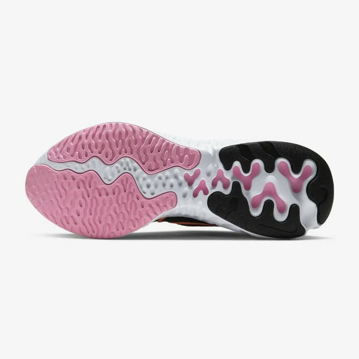 Nike shoes - Nike Renew Run - Renew Run - CK6360-001 - Black/Orange Pulse White Pink