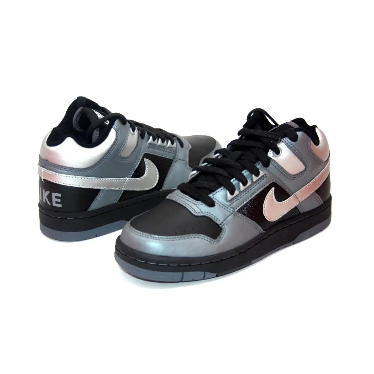 Nike shoes - NIKE DELTA FORCE 3/4 - DELTA FORCE - BLACK/METALLIC SILVER-FLNT GREY 2