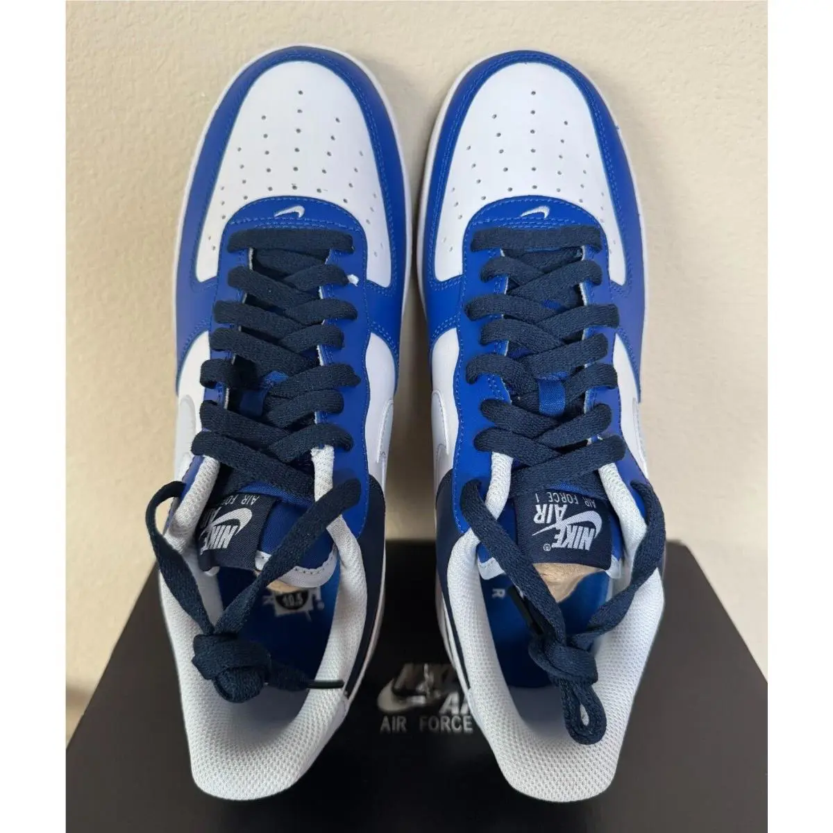Nike shoes - Nike Air Force 1 - Air Force - FQ8825-100 - White/Football Grey/Game Royal 1