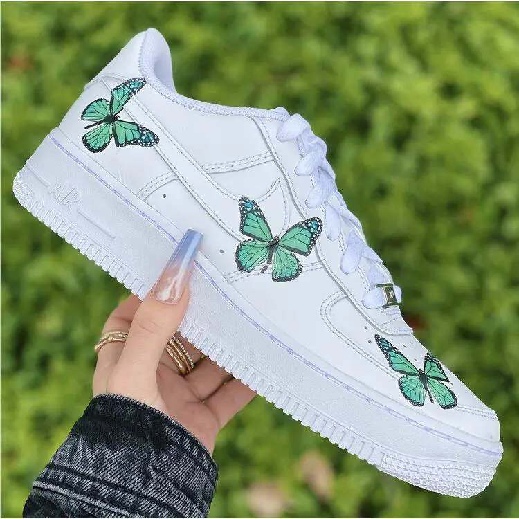 Nike shoes - Nike Air Force 1 - Air Force - DD8959-100 - Green 0