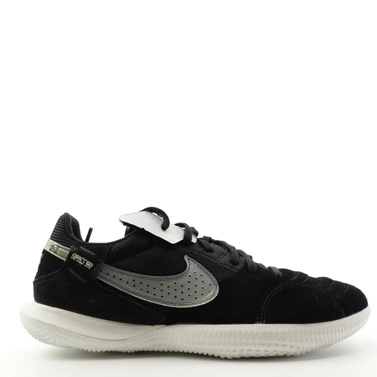 Nike Streetgato Black Summit White Mens Indoor Soccer Shoes Low Top DC8466-010