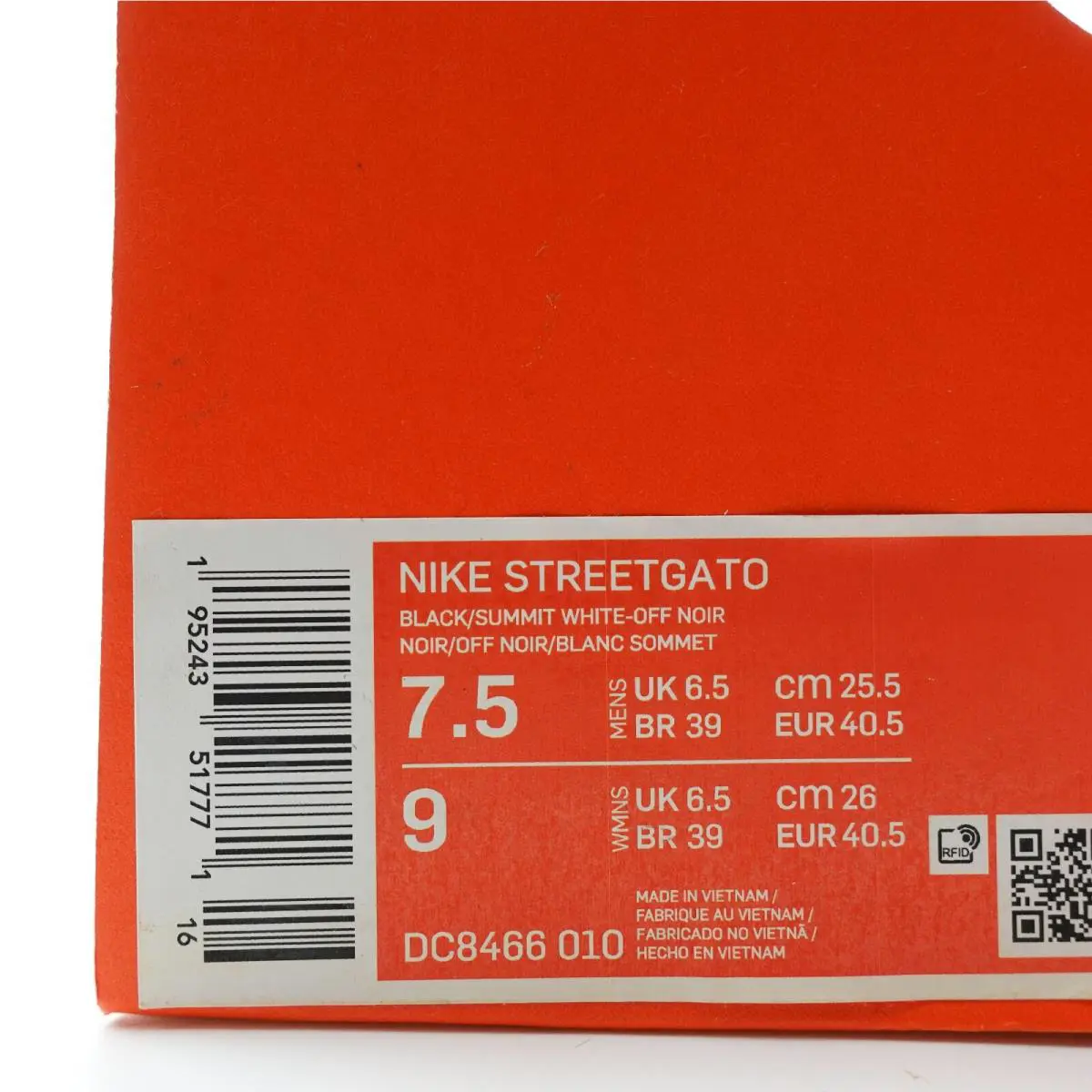 Nike shoes - Street Gato - Street Gato - DC8466 010 - Black, White 0