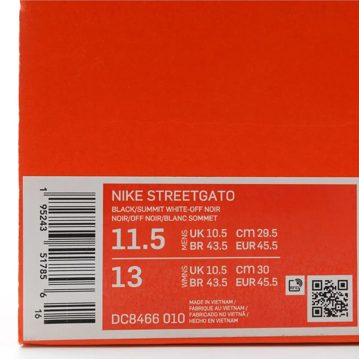 Nike shoes - Street Gato - Street Gato - DC8466 010 - Black, White 10