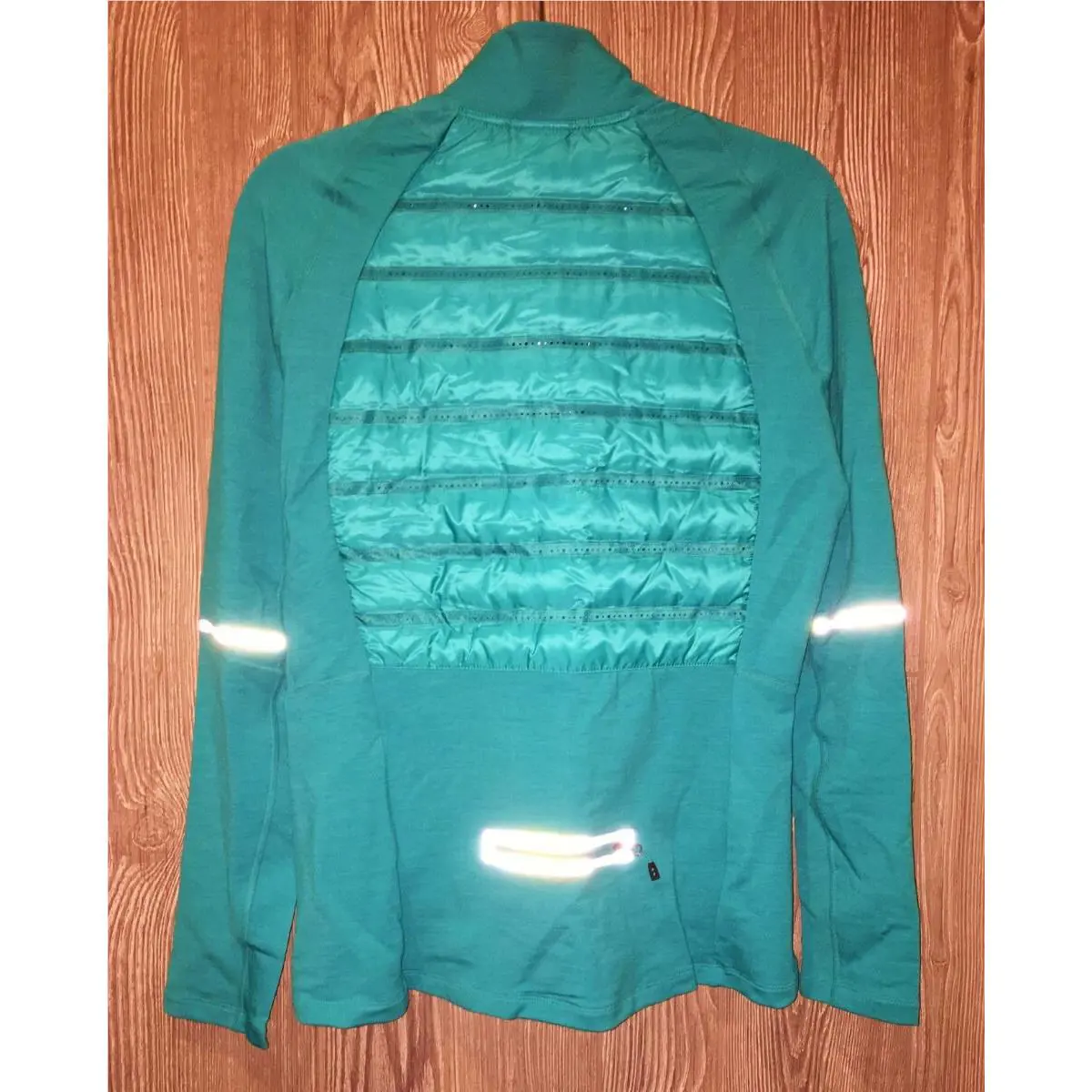 Nike clothing - NIKE Aeroloft 800 Hybrid Fitted Down Jacket - 616268 - Green 8