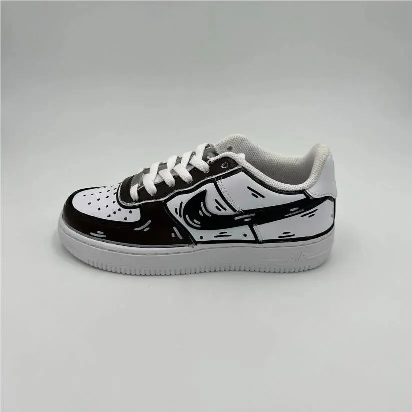 Nike shoes - Nike Air Force 1 - Air Force - CW2288-111 - White, Cartoon: Antracite 19
