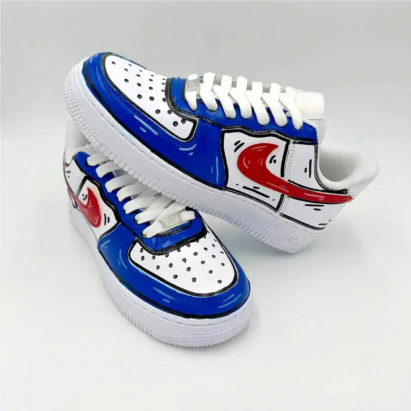 Nike shoes - Nike Air Force 1 - Air Force - CW2288-111 - White, Cartoon: Antracite 11
