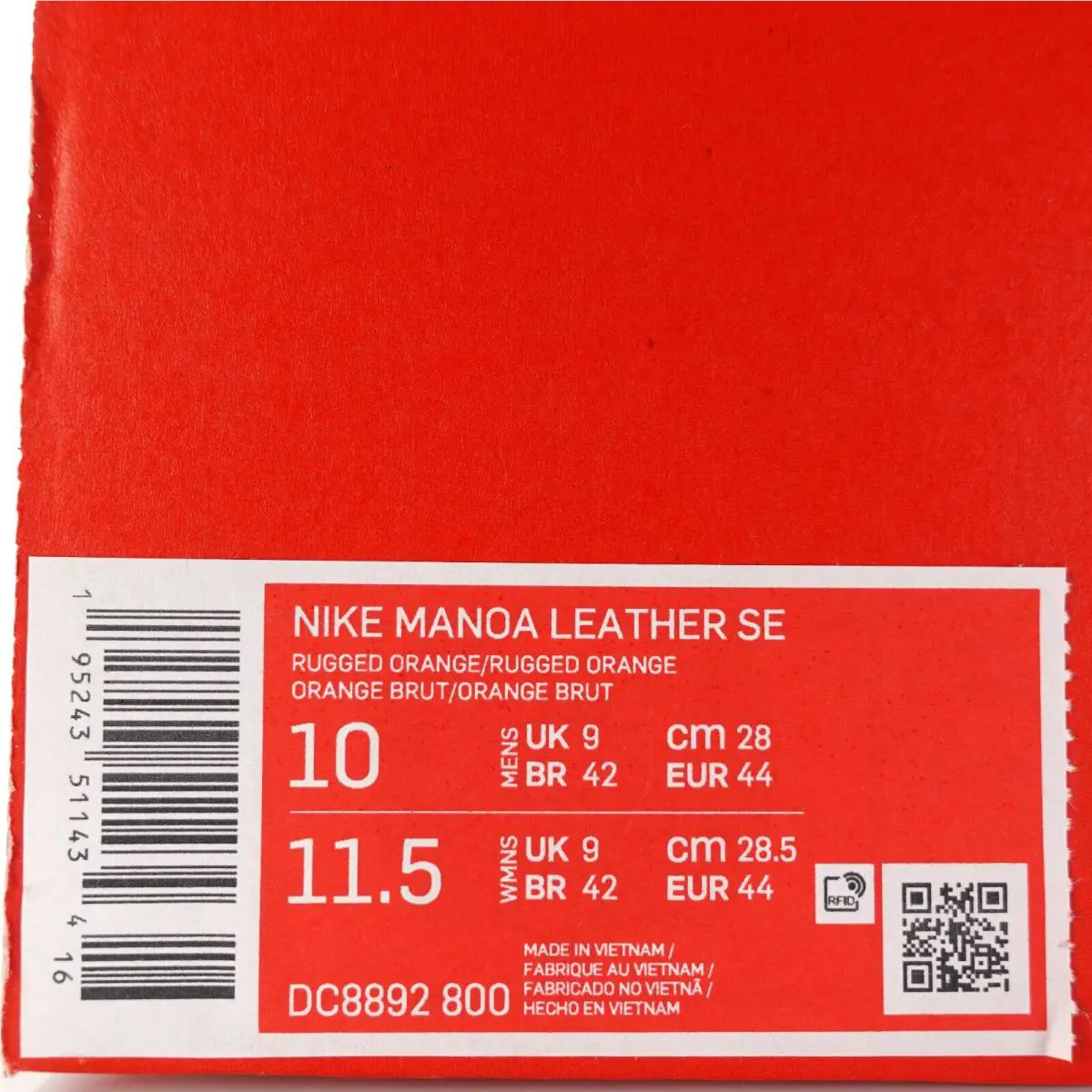 Nike shoes - Nike Manoa Leather - Manoa Leather - DC8892-800 - Rugged Orange 3