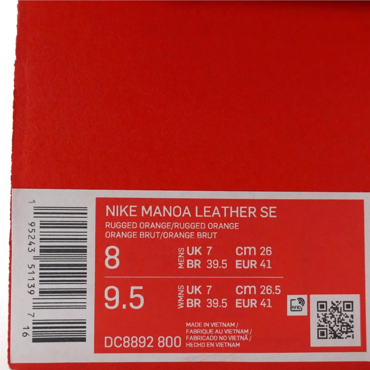 Nike shoes - Nike Manoa Leather - Manoa Leather - DC8892-800 - Rugged Orange 13