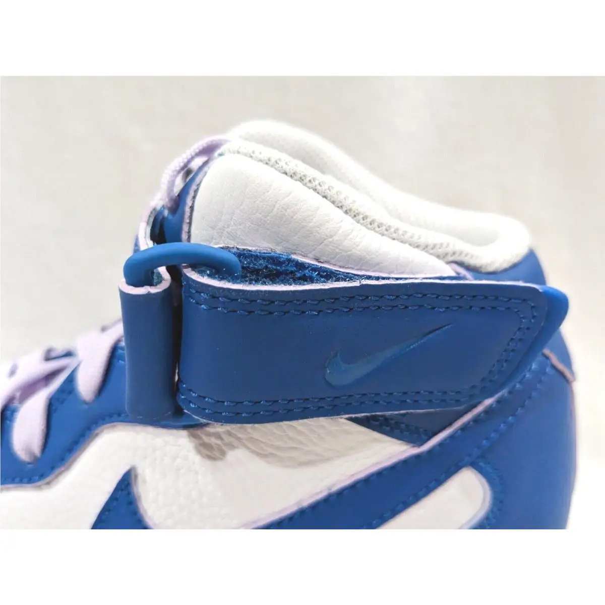 Nike shoes - Nike Air Foce 1 `07 Mid - DX3721-100 - White/Military Blue 8