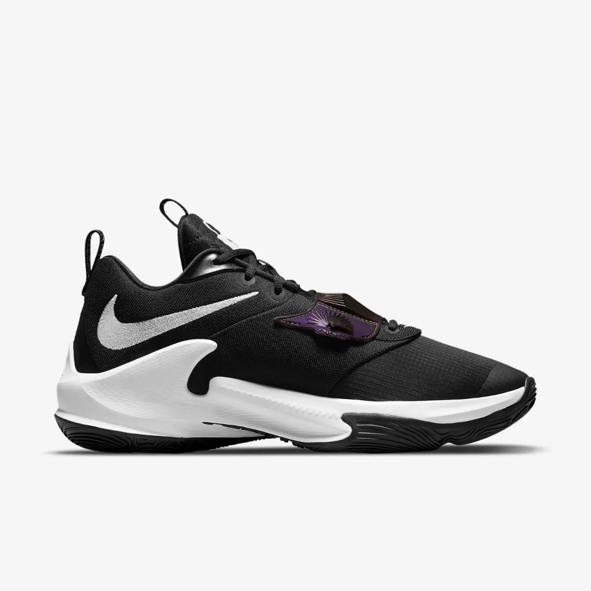 Nike shoes - Black, White, Purple 8