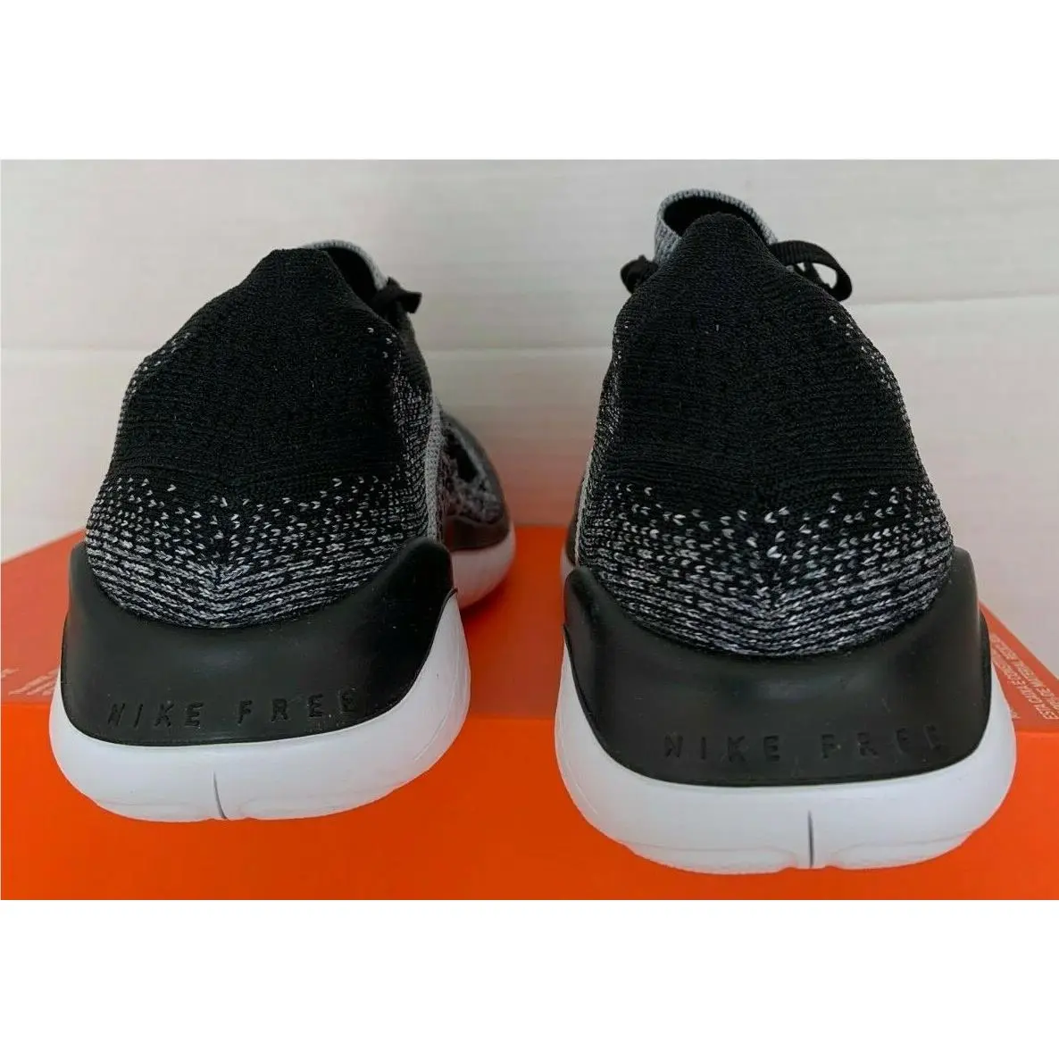 Nike shoes - Nike Free RN Flyknit 2018 - 942839-101 - WHITE/BLACK, Manufacturer: 942839 101 9