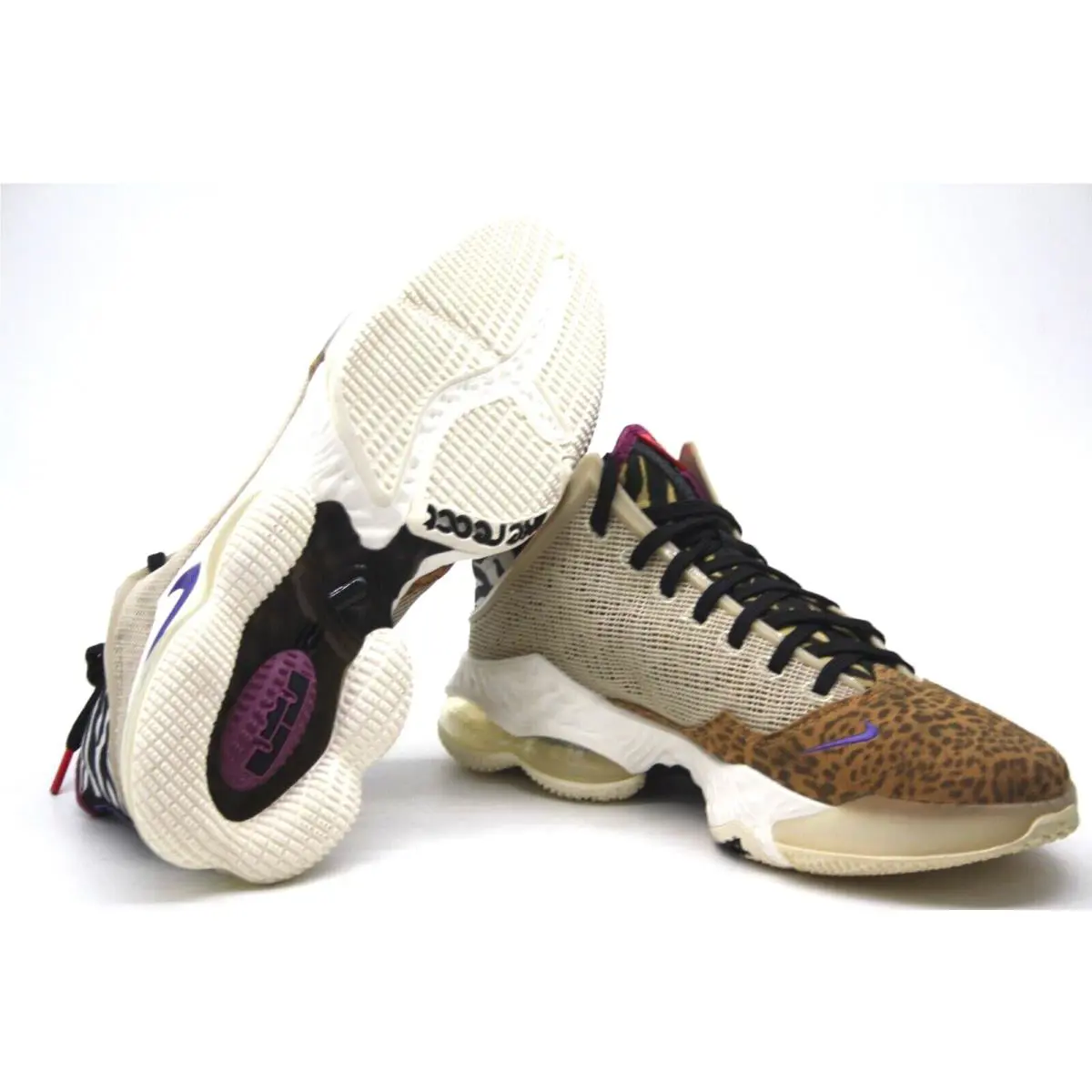 Nike shoes - Nike LeBron - LeBron - DM1058-200 - RATTAN/DARK IRIS-SAIL-BLACK 6