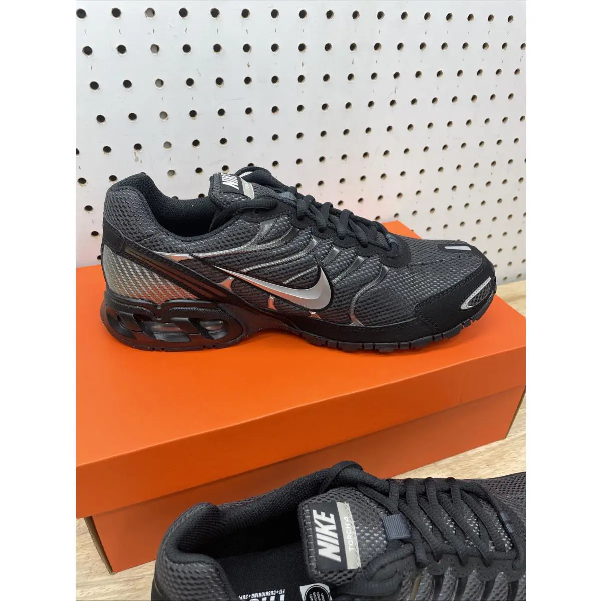 Nike shoes - Air Max Torch 4 - Air Max Torch - 343846 002 - anthracite/metallic silver 1