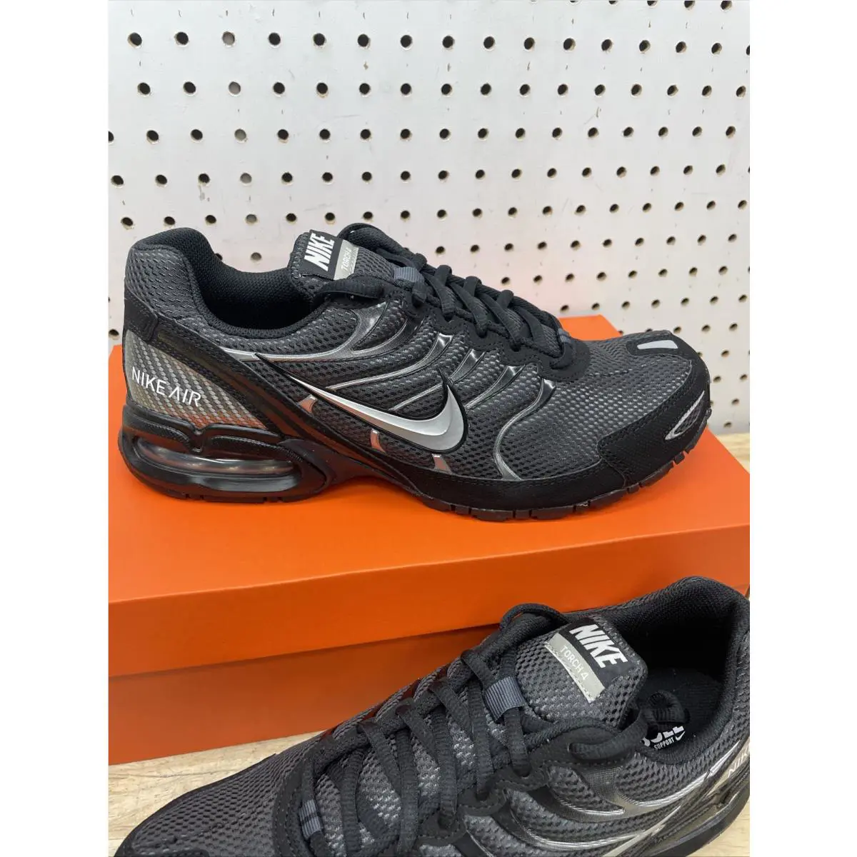 Nike shoes - Air Max Torch 4 - Air Max Torch - 343846 002 - anthracite/metallic silver 18