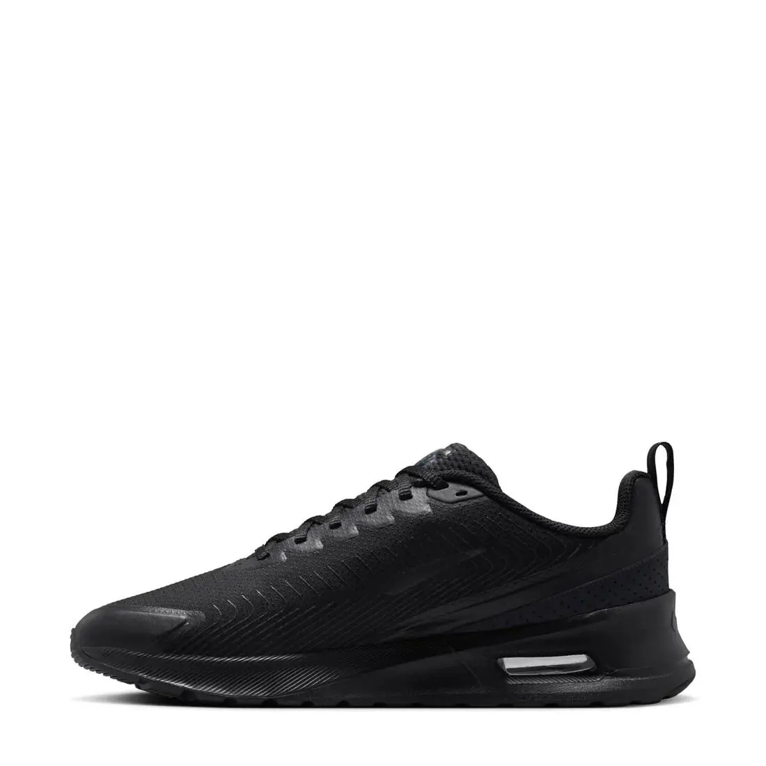 Men`s Nike Air Max Nuaxis FD4329 004 Black/anthracite Shoes - Black